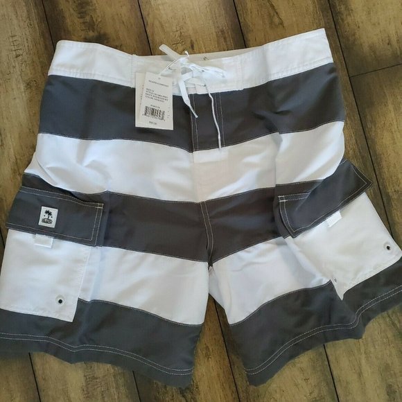 New Island Company Mens Swim Trunks Board Short - Picture 3 of 5